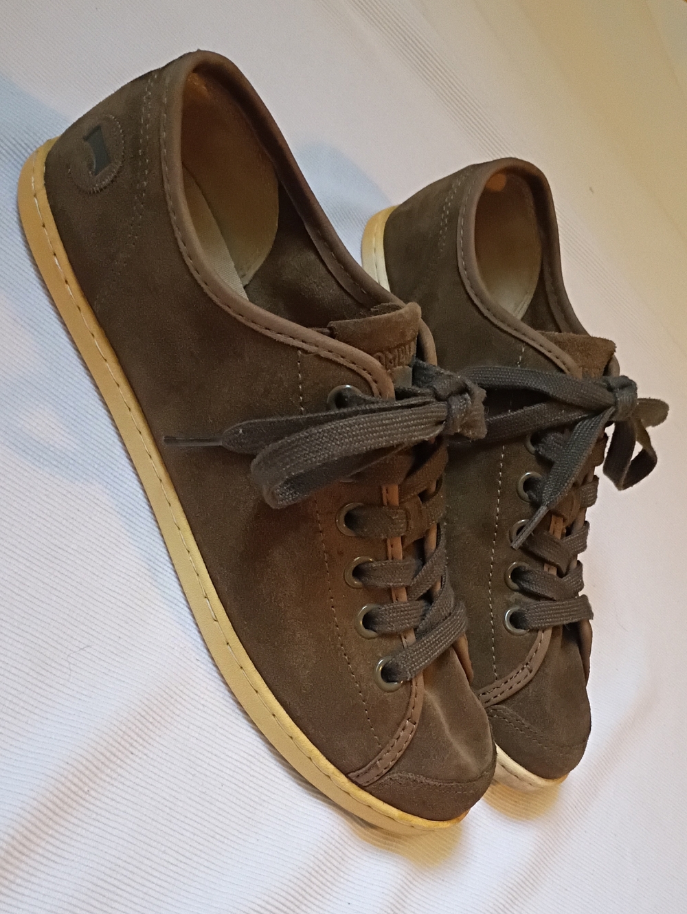 Camper Brown Suede Women's Sneakers EU 40